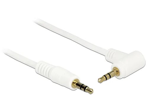 DeLOCK 2m 3.5mm M/M audio cable White
