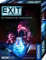 Kosmos EXIT Das Spiel: Die Akademie der Zauberkünste - Sprache: Deutsch - Kategorie: Gesellschaftsspiel - Partyspiel - Altersempfehlung ab: 10 Jahren - Spieldauer: 90 min - Min. Anzahl Spieler: 1 - Max. Anzahl Spieler: 4