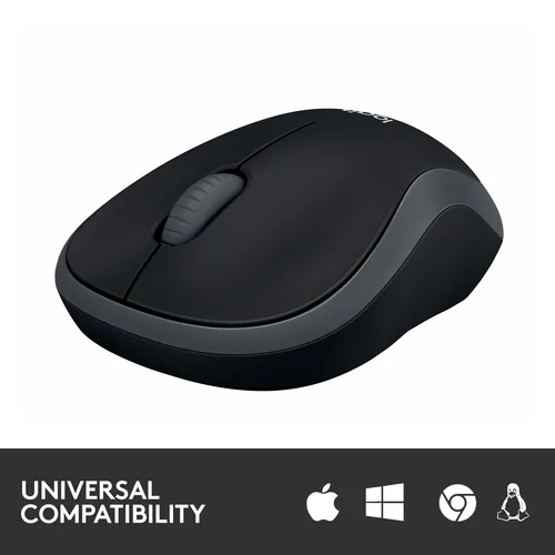 Logitech Mouse M185 Wireless Swift Grey INT Deutschland und Osteuropa Verpackung