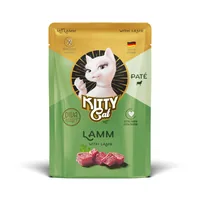 KITTY Cat Nassfutter KittyCat Paté Pouch Lamm 85 g - Tierbedürfnis: Kein besonderes Bedürfnis - Geschmacksrichtung: Lamm - Zertifikate: Keine Zertifizierung - Fleischsorte: Lamm - Packungsgrösse: 85 g - Futtereigenschaft: Getreidefrei - Ohne künstliche Zu