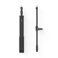 Smallrig Leuchtenstativ RA-S280A luftgefedert mit Arm - Detailfarbe: Schwarz