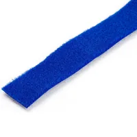 HOOK AND LOOP ROLL 25FT. - BLUE - REUSABLE