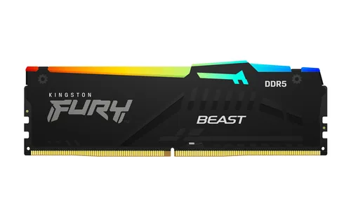 Kingston Technology FURY Beast RGB Speichermodul 8 GB 1 x 8 GB DDR5 5200 MT/s 288-pin DIMM
