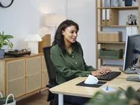 Trust Verto Vertikale ergonomische Maus, Kabelgebunden - Weiß