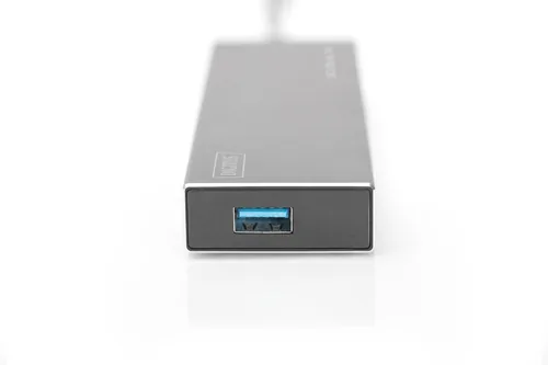 DIGITUS USB-Hub 7-Port 3.0->7xA3.0 m.Netzteil schwarz