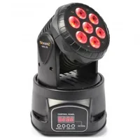 BeamZ Moving Head MHL74 Black - Typ: Moving Head - Leuchtmittel: LED - Ausstattung: Farbwechsler - DMX-fähig - Funktionen: Wash