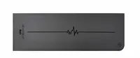 Airex Yogamatte Heartbeat, Anthrazit - Breite: 61 cm - Eigenschaften: Naturkautschuk - Länge: 183 cm - Dicke: 0.4 cm - Farbe: Anthrazit - Sportart: Fitness - Indoor
