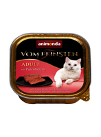 ANIMONDA Vom Feinsten Adult Turkey hearts - wet cat food - 100g
