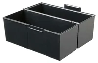 HAN Karteibox A5  Quer, 450 Karten, Schwarz - Medienformat: A5 - Material: Polystyrol (PS) - Detailfarbe: Schwarz