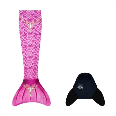 Meili Schwimmflossen Meerjungfrau-Flosse Princess S - Zubehörtyp: Flossen - Farbe: Mehrfarbig - Sportart: Schwimmen