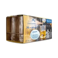 Koziol Schnapsglas Superglas Club No. 7, 40 ml, 4 Stück - Material: Kunststoff - Höhe: 7 cm - Volumen: 40 ml - Glas Typ: Schnapsglas - Verpackungseinheit: 4 Stück - Detailfarbe: Transparent