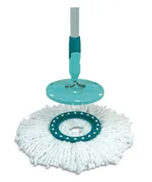 Leifheit Ersatzkopf Mop Clean Twist Grün/Weiss - Detailfarbe: Grün - Weiss - Material: Mikrofaser