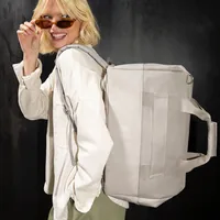 Reisenthel Duffle Bag allrounder M duffel Mix Stone - Breite: 45 cm - Höhe: 33 cm - Tiefe: 30 cm - Volumen: 23 l - Farbe: Hellbraun - Material: Recycled Polyester
