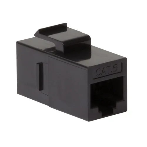 Logilink Keystone Kupplung 2X RJ45 UTP 14.5mm, Cat.6, schw.