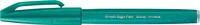 pentel Filzstift Brush Sign Pen 1 Stück, Türkis - Strichstärke: Keine Angabe - Set: Nein - Verpackungseinheit: 1 Stück - Eigenschaft-Stift: Wasservermalbar - Pastell - Deckend - Anwender: Kreativbedarf - Erwachsene - Kinder - Fasermaler & Fineliner Art: B