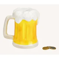 G. Wurm Spardose Bier 14 x 14 x 11 cm - Breite: 14 cm - Höhe: 14 cm - Länge: 11 cm - Produkttyp Geschenke: Spardosen - Motiv: Bier
