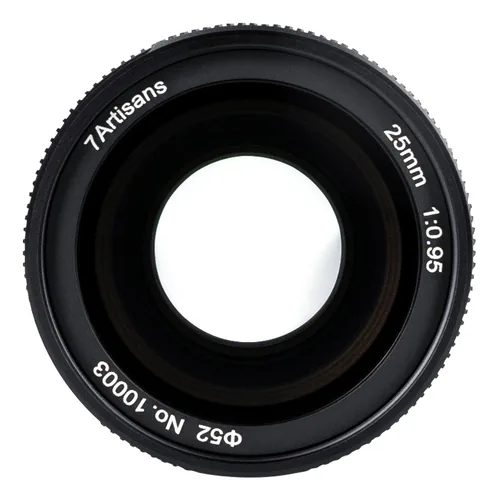 7Artisans Festbrennweite 25mm F/0.95 – Canon EF-M - Objektivtyp: Weitwinkel - Widerstandsfähigkeit: Keine Angabe - Filterdurchmesser: 52 mm - Brennweite Max.: 25 mm - Anzahl Gruppen: 9 - Anzahl Linsen: 11
