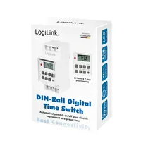 Logilink Zeitschaltuhr, digital zur Hutschienenmontage