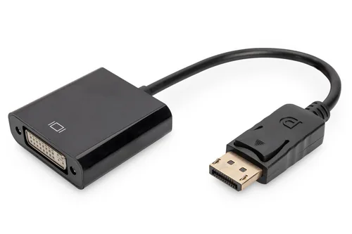 DIGITUS DisplayPort Adapter DPort -> DVI245 StBu 0.15m