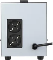 PowerWalker AVR 2000/SIV voltage regulator 2 AC outlet(s) 230 V Black