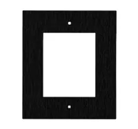 2N Montagerahmen IP Verso / LTE Verso 1 Modul, schwarz - Detailfarbe: Schwarz - Tiefe: 5 mm - Breite: 130 mm - Höhe: 153 mm - Zubehörtyp: Montagerahmen - Produktserie: 2N
