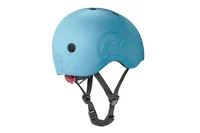 Scoot and Ride Kinderhelm Steel Blau, S-M/51 - 55 - Einsatzbereich: Kinder- & Jugendhelme - Scooter- & Skatehelme - Altersgruppe: Kinder - Verschluss: Magnetraster - Helmtyp: Halbschale - Nachhaltigkeit: Nicht angegeben - Kopfumfang von: 51 cm