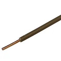 STEFFEN T-Draht 2.5 mm², 50 m Braun - Länge: 50 m - Detailfarbe: Braun - Anzahl Leiter: 1 - Kabelummantelung: PVC - Kabeltyp: T-Draht - Leiterquerschnitt: 2.5 mm²