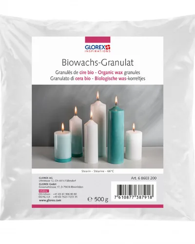 Glorex Wachs 500g - Packungsgrösse: 1 Stück - Detailfarbe: Weiss - Produkttyp: Wachs