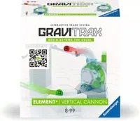 Ravensburger Kugelbahn Zubehör GraviTrax Element Vertical Cannon - Altersempfehlung ab: 8 Jahren - Material: Kunststoff - Eigenschaften: Keine Eigenschaft - Zertifikate: Keine Zertifizierung - Anzahl Teile: 7 Teile