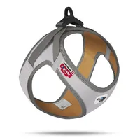 curli Geschirr Glow Clasp Vest S Grau - Hundegrösse: S - Detailfarbe: Grau - Produkttyp: Geschirr - Tierart: Hund