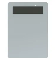Maul Dokumentenhalter Klemmbrett mit Magnetband, Aluminium - Typ: Dokumentenhalter - Medienformat: A4 - Detailfarbe: Aluminium
