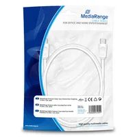 MediaRange Antenen-Kabel Koax-SteckerKupplung 75Ohm 1.5m w