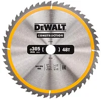 DEWALT Kreissägeblatt 305 x 30 mm, 48 WZ - Zubehörtyp: Kreissägeblatt - Verpackungseinheit: 1 Stück - Für Material: Holz - Kunststoff