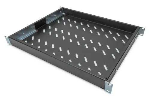 DIGITUS FIXED SHELF F/800MM CABINET ADJ 350 MM DEPTH/BLACK