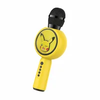 OTL Mikrofon Pokémon Pikachu PopSing Karaoke Gelb - Typ: Einzelmikrofon - Bauweise: Hand-/Stativmikrofon - Anwendungsbereich: Gesang & Sprache - Wandlerprinzip: Kondensator - Richtcharakteristik: Niere - Umschaltbare Richtcharakteristik: Nein