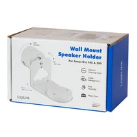 LogiLink BP0207W speaker mount Wall Plastic, Steel White