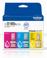 BROTHER Tintenflasche Multipack CMY BTD180CLVAL DCP-T580DW 5000 Seiten