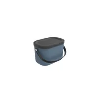 Rotho Komposteimer Albula 3.2 l, Horizon Blau - Fassungsvermögen: 3.2 l - Höhe: 15 cm - Anzahl Behälter: 1 - Detailfarbe: Dunkelblau - Form: Eckig - Material: Recycling Kunststoff - Polypropylen (PP)