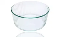 Pyrex Auflaufform Soufflé 2.5 L, 22 x 22 x 10 cm - Materialtyp: Glas - Material: Borosilikatglas - Detailfarbe: Transparent - Set: Nein - Form: Rund