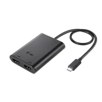 I-TEC USB C to Dual HDMI Port VideoAdapter 2x HDMI Port 4K Ultra HD compatible with Thunderbolt 3