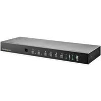 StarTech.com 4x4 HDMI Matrix Switch mit Audio- und Ethernet-Steuerung - 4K 60Hz - HDMI-Switch - Rack-montierbar (VS424HD4K60)