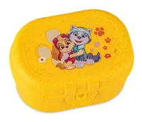 Koziol Snackbox PAW PATROL honey yellow Gelb - Materialtyp: Biokunststoff - Unterteilungsmöglichkeit: Nein - Material: Biozirkulärer Kunststoff - Set: Nein - Motiv: Paw Patrol - Anwender: Kinder