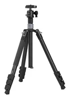 Smallrig Stativ AP-20 - Höhenverstellbar: Ja - Detailfarbe: Schwarz - Material: Karbonfaser - Aluminium-Legierung - Stativ-Bauart: Dreibeinstativ - Stativgewinde: 1/4'' - Stativ-Ausstattung: Schnellwechselplatte