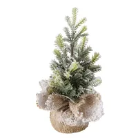 Boltze Deko Baum 22 cm - Produkttyp: Weihnachtsbaum - Motiv: Weihnachten - Material: Kunststoff - Polyethylen (PE)