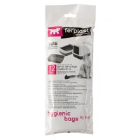 ferplast Katzentoilettenbeutel FPI 5361, 12 Stück - Breite: 30 cm - Tiefe: 42 cm - Produkttyp: Zubehör - Tierart: Katze
