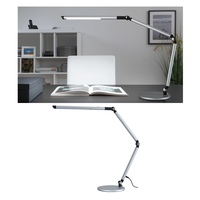 Paulmann Schreibtischleuchte LED 3-Step-Dim Silber - Betriebsart: Netzbetrieb - Lampensockel: LED fest verbaut - Farbtemperatur Kelvin: 3000 bis 6500 K - Gesamtleistung: 9.5 W - Farbwiedergabeindex CRI: 80 - Dimmbar: dimmbar