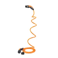Lapp Ladekabel Helix für Elektroauto Typ 2, 22 kW, 5 m, Orange - Kabellänge: 5 m - Ladeleistung: 22 kW - Stromstärke: 32 A - Anschluss Seite B: Typ 2 - Anschluss Seite A: Typ 2