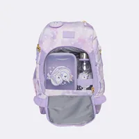 Beckmann Schulrucksack-Set Active Air Flx Unicorn Princess, 6-teilig - Altersempfehlung ab: 6 Jahren - Wasserabweisend: Ja - Detailfarbe: Violett - Gewicht: 1000 g - Volumen: 25 l - Motiv: Einhorn