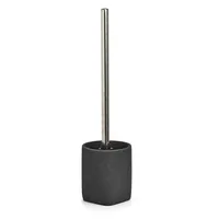 Zeller Present Toilettenbürste Dark Stone Schwarz - Art: Toilettenbürsten-Set - Detailfarbe: Schwarz - Detailmaterial: Polyresin - Grundmaterial: Kunststein