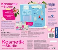Kosmos Experimentierkasten Kosmetik-Studio - Altersempfehlung ab: 8 Jahren - Fachbereich: Beauty - Sprache: Deutsch